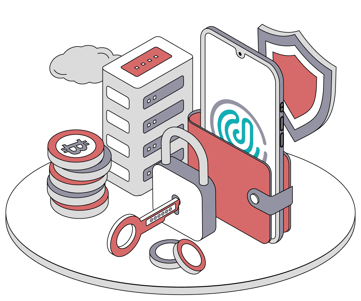 Self-custody wallet with institutional-grade security.